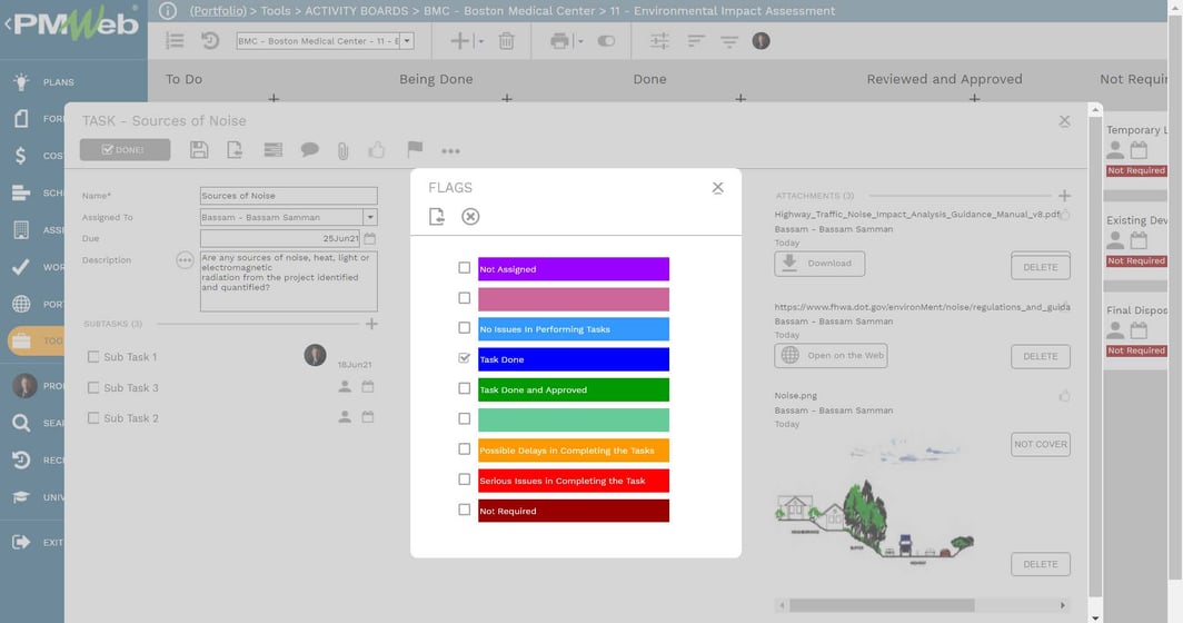 Using the Kanban Technique and Checklists to Transform the Accumulated Knowledge into Accountable Actions on Capital Construction Projects
